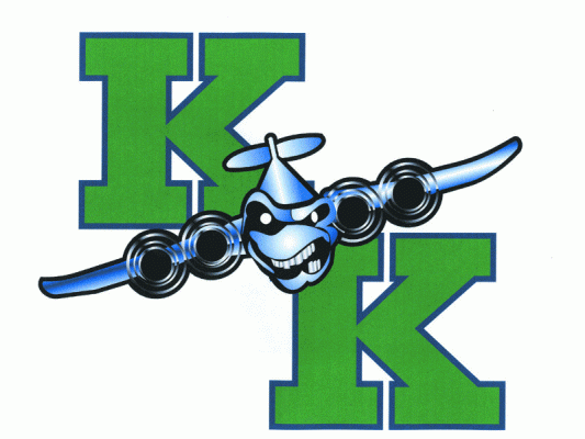 Kindersley Klippers 2003-Pres Primary Logo iron on heat transfer